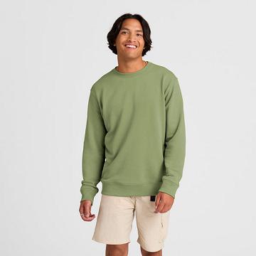Aqua Men's Allbirds R&R Sweat Shirts | IL1309GS
