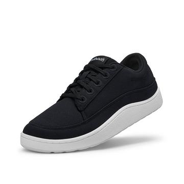 Beige / Black Men's Allbirds Canvas Pacers Sneakers | IL1005UZ