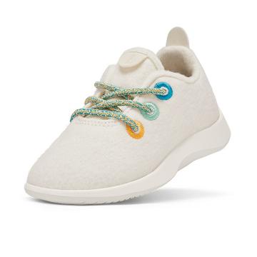 Beige Kids' Allbirds Smallbirds Wool Runner Sneakers | IL1866RV