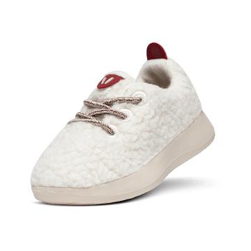 Beige / White Kids' Allbirds Smallbirds Wool Runner Sneakers | IL1859AH