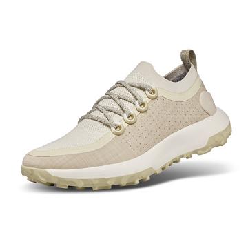 Beige / White Women's Allbirds Trail Runner SWT Hiking Shoes | IL1634WN