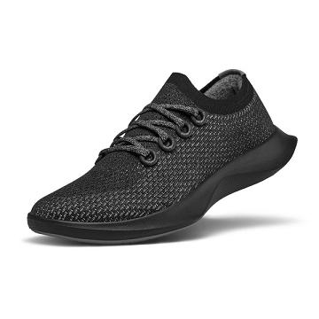 Black / Grey Women's Allbirds Tree Dasher 1 Running Shoes | IL1597DF