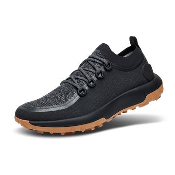 Black Men's Allbirds Trail Runner SWT Hiking Shoes | IL1204HA