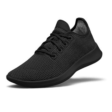 Black Men's Allbirds Tree Runner Sneakers | IL1078SG