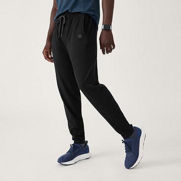 Black Men's Allbirds Wool Performance Pants | IL1314PJ