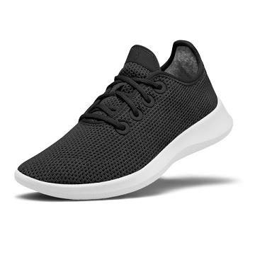 Black / White Women's Allbirds Tree Runner Sneakers | IL1503EB