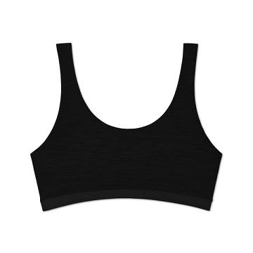 Black Women's Allbirds Trino® Bralette Underwear | IL1730PJ