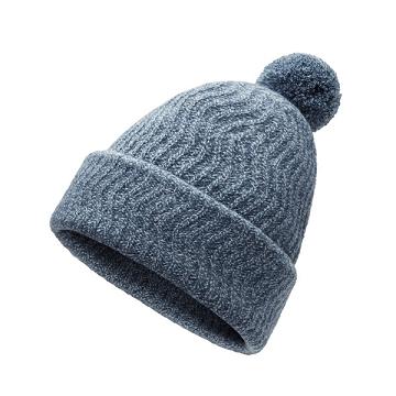 Blue Men's Allbirds The Pom Beanie Hats | IL1404BE