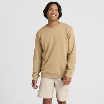 Brown Men's Allbirds R&R Sweat Shirts | IL1305LI