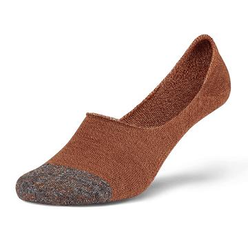 Brown Men's Allbirds Trino® Hiders Socks | IL1363DF