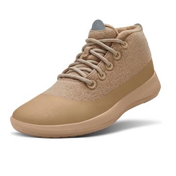 Brown Men's Allbirds Wool Runner-up Mizzle Plus High Tops | IL1225XY
