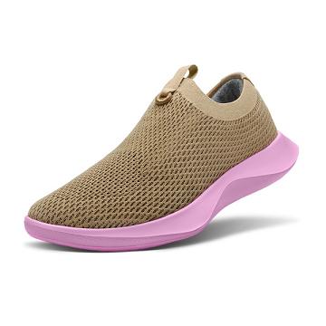 Brown / Pink Women's Allbirds Tree Dasher Relay Sneakers | IL1474YX