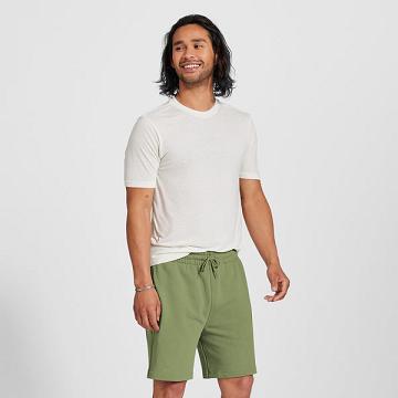 Green Men's Allbirds R&R Sweat Shorts | IL1302CT