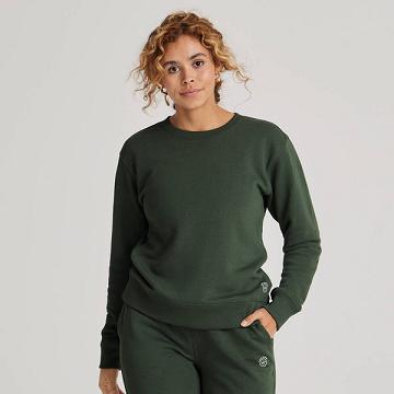 Green Women's Allbirds R&R Sweat Shirts | IL1756PJ