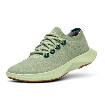 Green Women's Allbirds Wool Dasher Mizzles Running Shoes | IL1561VR
