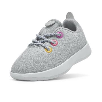 Grey Kids' Allbirds Smallbirds Wool Runner Sneakers | IL1868WN