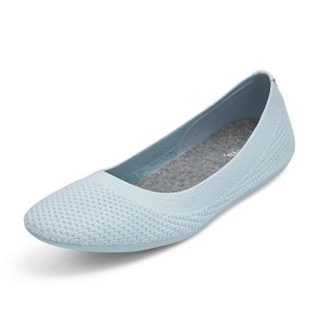 Mint Women's Allbirds Tree Breezers Flat Shoes | IL1663NW