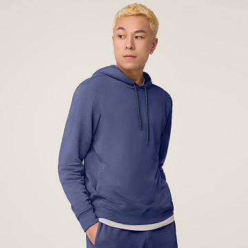 Navy Men's Allbirds R&R Hoodie | IL1338SG