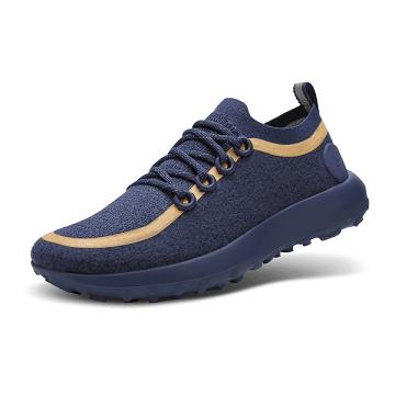 Navy Men's Allbirds Trail Runner SWT Mizzles Hiking Shoes | IL1215TC