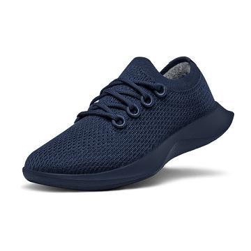 Navy Women's Allbirds Tree Dasher 1 Running Shoes | IL1586BE