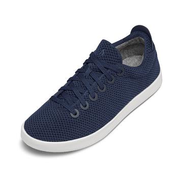 Navy Women's Allbirds Tree Pipers Sneakers | IL1454MQ