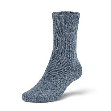 Navy Women's Allbirds Trino® Cozy Crew Socks | IL1787TC