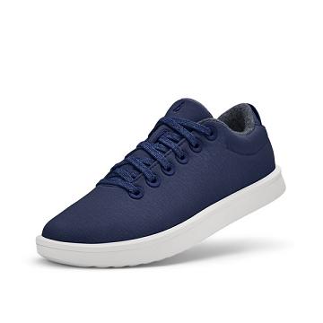 Navy Women's Allbirds Wool Piper Woven Sneakers | IL1423TC