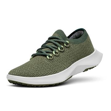 Olive Women's Allbirds Tree Dasher 2 Running Shoes | IL1622FD