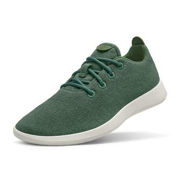 Olive Women's Allbirds Wool Runner Sneakers | IL1485XY