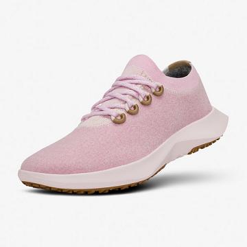 Pink Men's Allbirds Wool Dasher Mizzles Running Shoes | IL1136YX