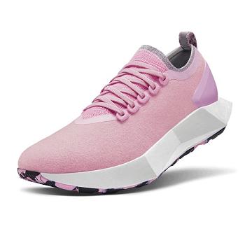 Pink Men's Allbirds Wool Flyer Mizzles Running Shoes | IL1128FD