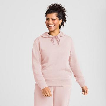 Pink Women's Allbirds R&R Hoodie | IL1784IL