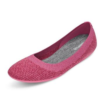 Pink Women's Allbirds Tree Breezers Lux Flat Shoes | IL1672HA
