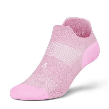Pink Women's Allbirds Trino® Sprinters Low Socks | IL1803GS