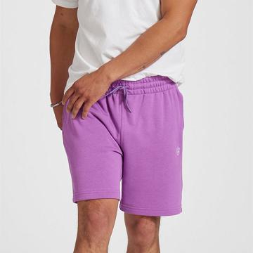 Purple Men's Allbirds R&R Sweat Shorts | IL1299NW