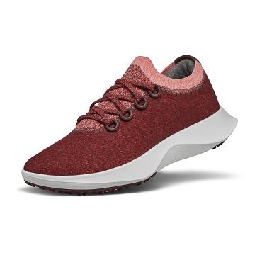 Red Women's Allbirds Wool Dasher Mizzles Running Shoes | IL1554RV