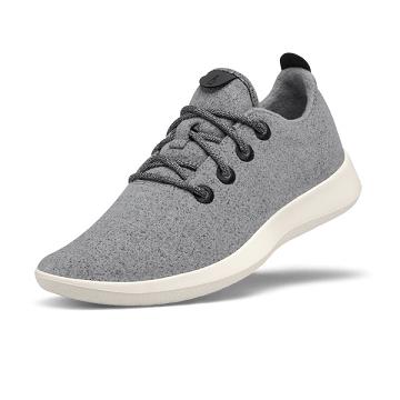 Silver Women's Allbirds Wool Runner Sneakers | IL1481NW