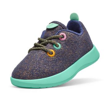 Taupe Kids' Allbirds Smallbirds Wool Runner Sneakers | IL1867EB