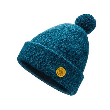 Turquoise Women's Allbirds The Pom Beanie Hats | IL1852KO