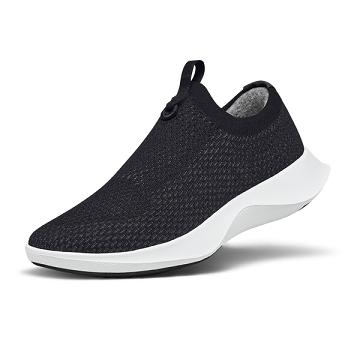 White / Black Men's Allbirds Tree Dasher Relay Sneakers | IL1043XY