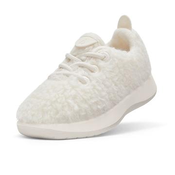 White Kids' Allbirds Smallbirds Wool Runner Sneakers | IL1864YX