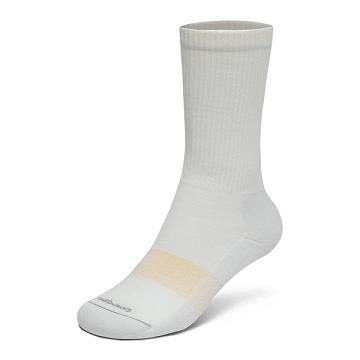 White Men's Allbirds Anytime Crew Socks | IL1372RV