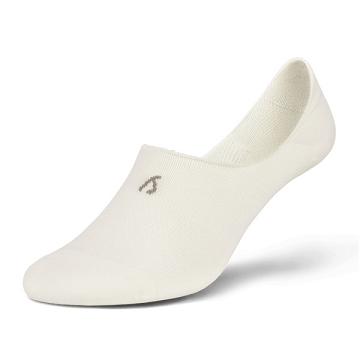 White Men's Allbirds Trino® Sprinters No Show Socks | IL1360HA