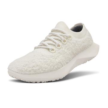 White Men's Allbirds Wool Dasher Fluffs Running Shoes | IL1126HA